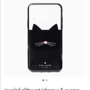 Kate Spade glitter phone case for iPhone X